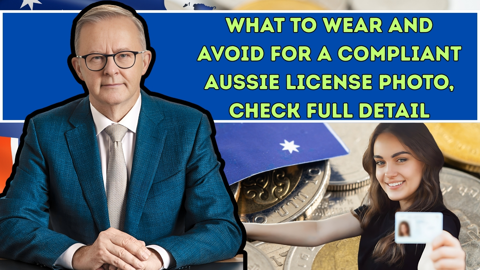 Aussie License Photo