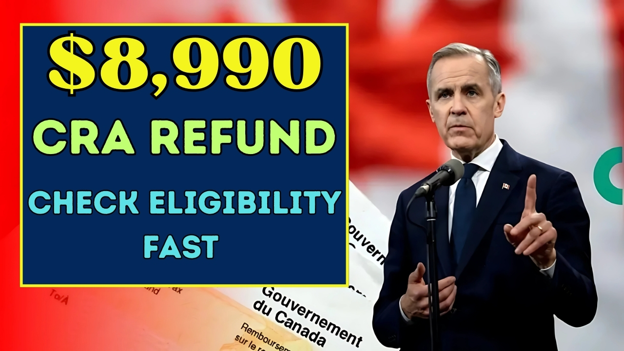 $8,990 CRA Refund